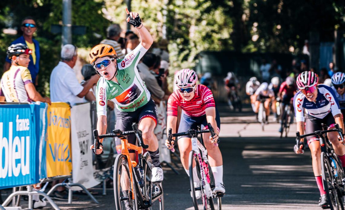 Tour de l'Ardeche: Daria Pikulik takes second victory for Human Powered Health on stage 3