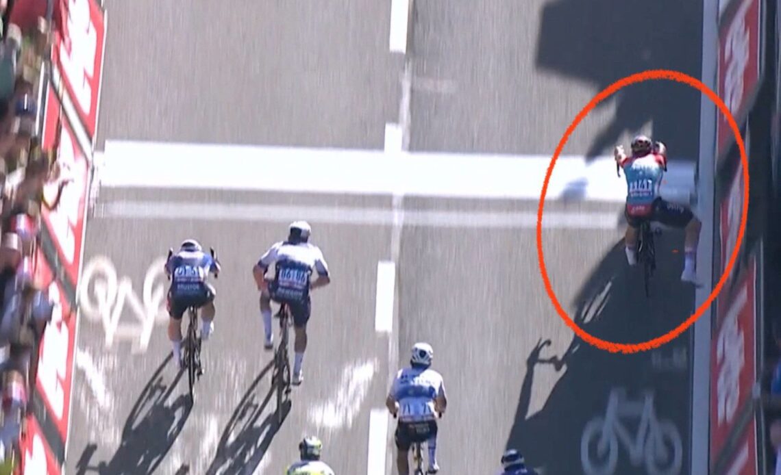 Arnaud de Lie is so fast he won a race in Belgium with one leg