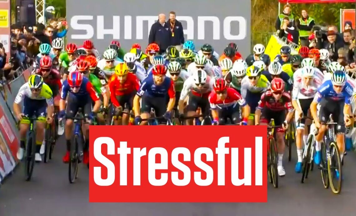 How Stressful Was That UCI Cyclocross World Cup Maasmechelen Start?