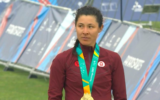 Jenn Jackson golden in Pan American Games mountain bike race