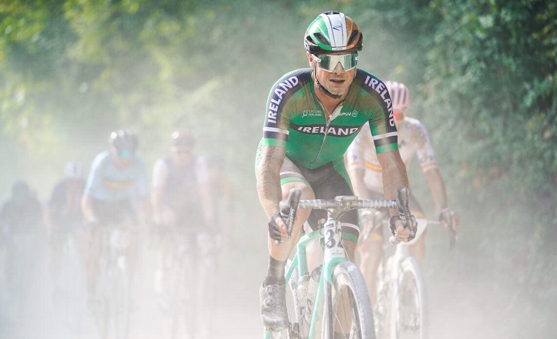 No surprises in road rider domination at UCI Gravel Worlds for Nicholas Roche