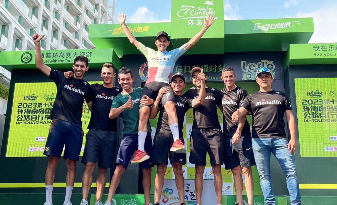 Oscar Sevilla wins the Tour of Hainan at the age of 47