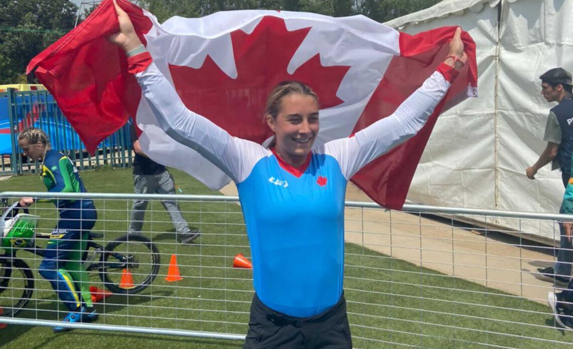 Red Deer’s Molly Simpson takes silver in BMX at Pan Am games