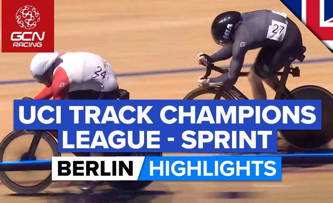 Shake up in the Sprint | UCI Track Champions League 2023 Highlights - Round 2, Berlin - Sprint