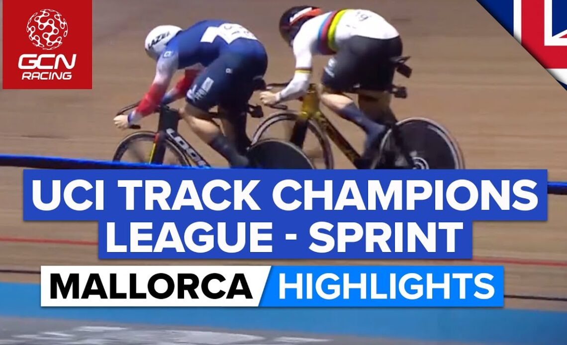 Surprises in Mallorca! | UCI Track Champions League 2023 Highlights - Round 1, Mallorca - Sprint
