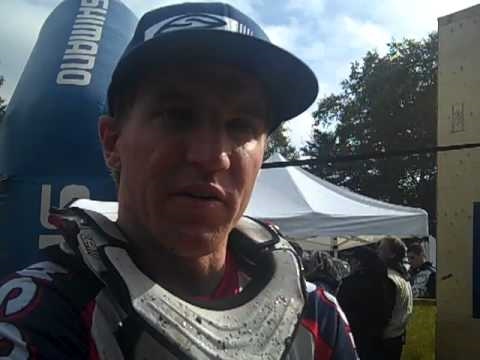 Aaron Gwin after riding to 4th at worlds