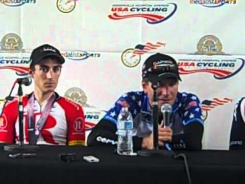 David Zabriskie is happy to have the Stars-and-Stripes jersey.MP4