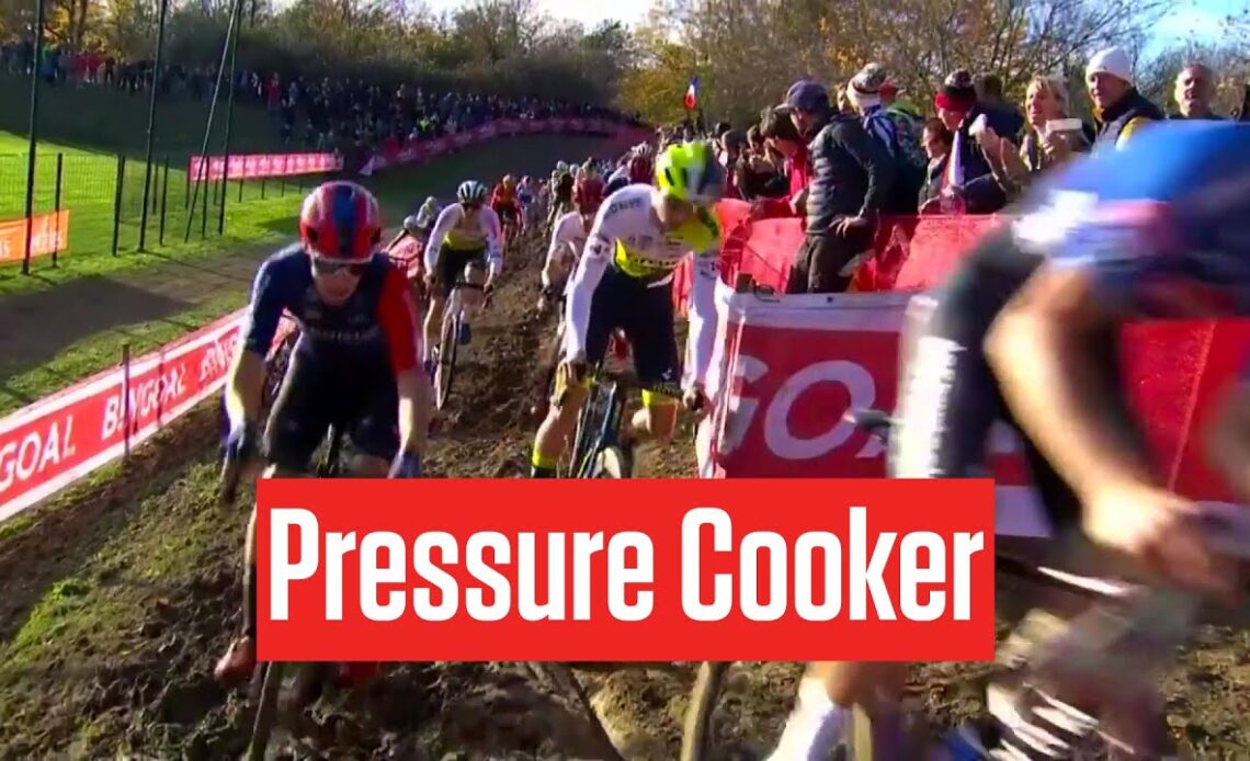 FIGHT FOR THE FRONT In 2023 Cyclocross World Cup Troyes