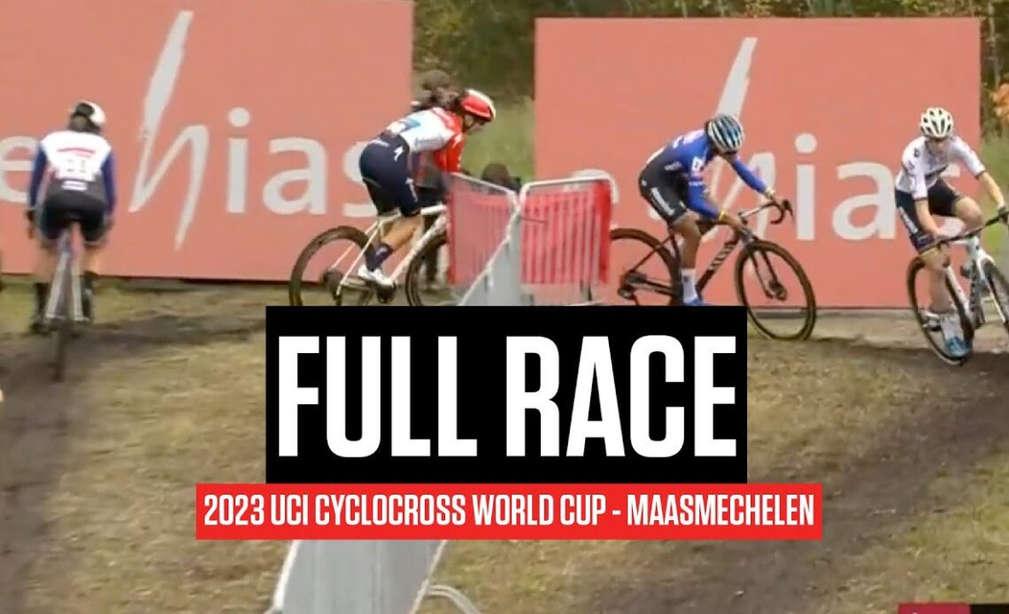 FULL RACE: 2023 UCI Cyclocross World Cup Maasmechelen