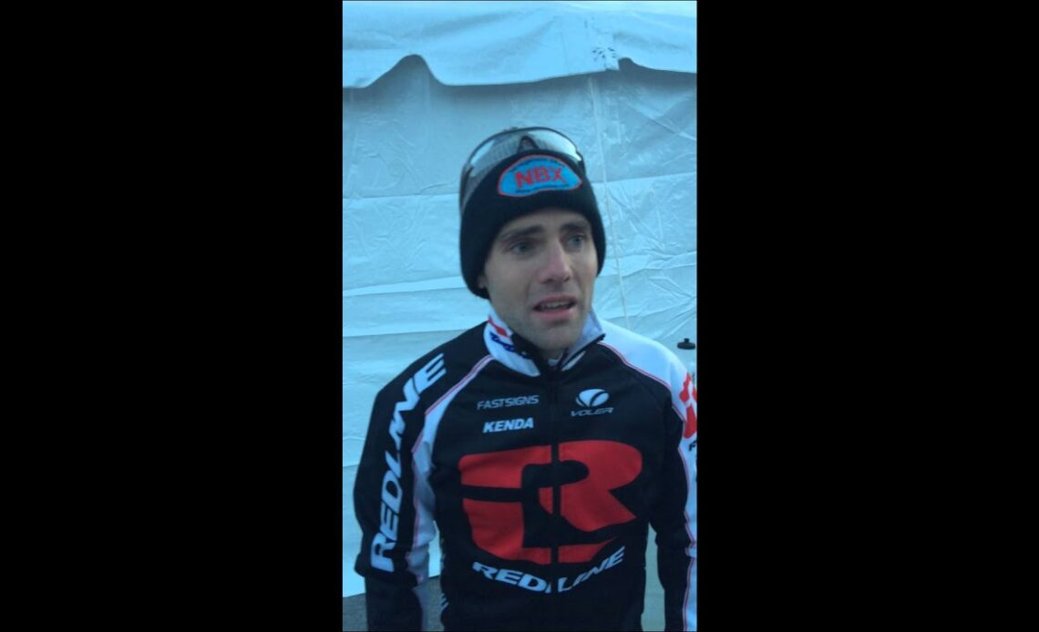 Justin Lindine - men's 2015 single speed cyclocross national champion