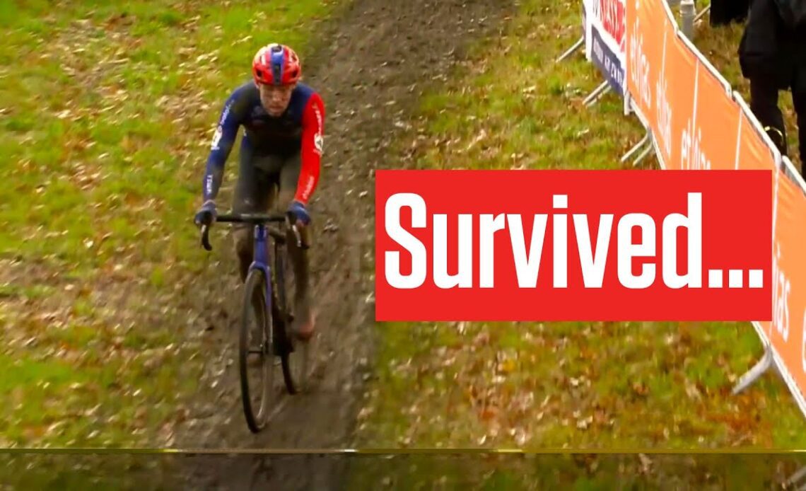 MUD-FEST FINISH At UCI World Cup Cyclocross Dendermonde 2023