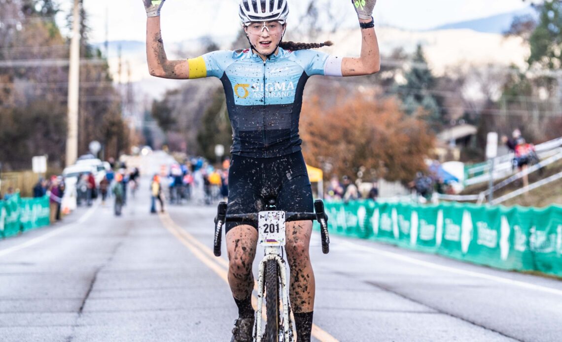 Pan-Am Cyclocross Championships 2023: Canadian Carrier wins junior women's title