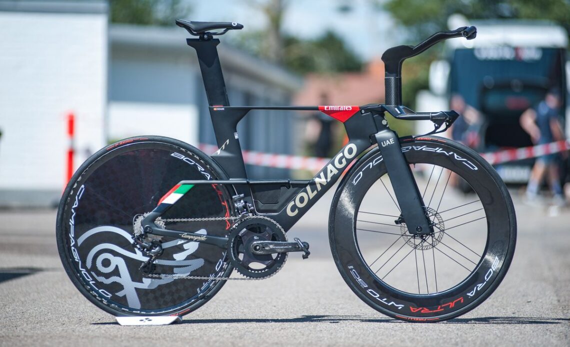 Quite the Christmas Gift: Tadej Pogacar's time trial bike is up for sale