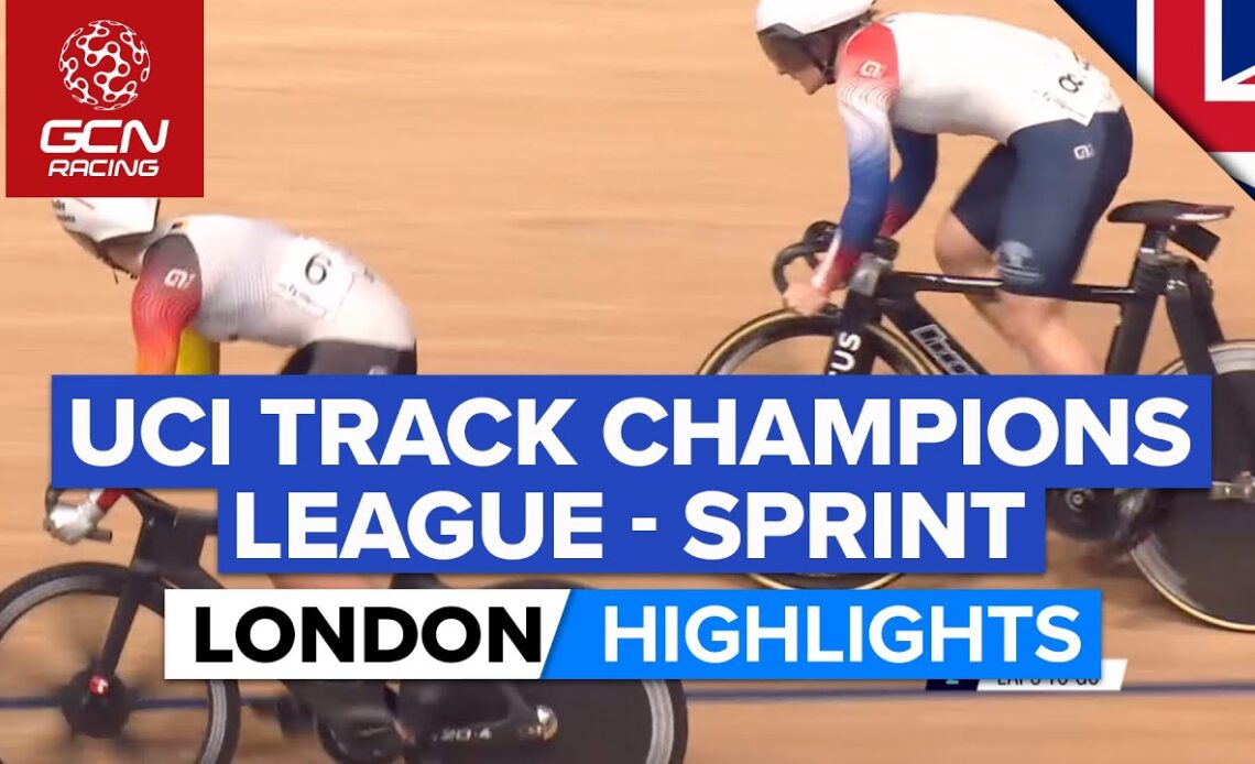 Shocks in Sprint Category! |UCI Track Champions League 2023 Highlights - Round 4, London - Sprint
