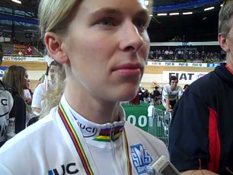 TRACK WORLDS: Hear from Sarah Hammer after winning her fourth Individual Pursuit World Title.