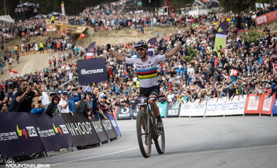 Writing history with Nino Schurter
