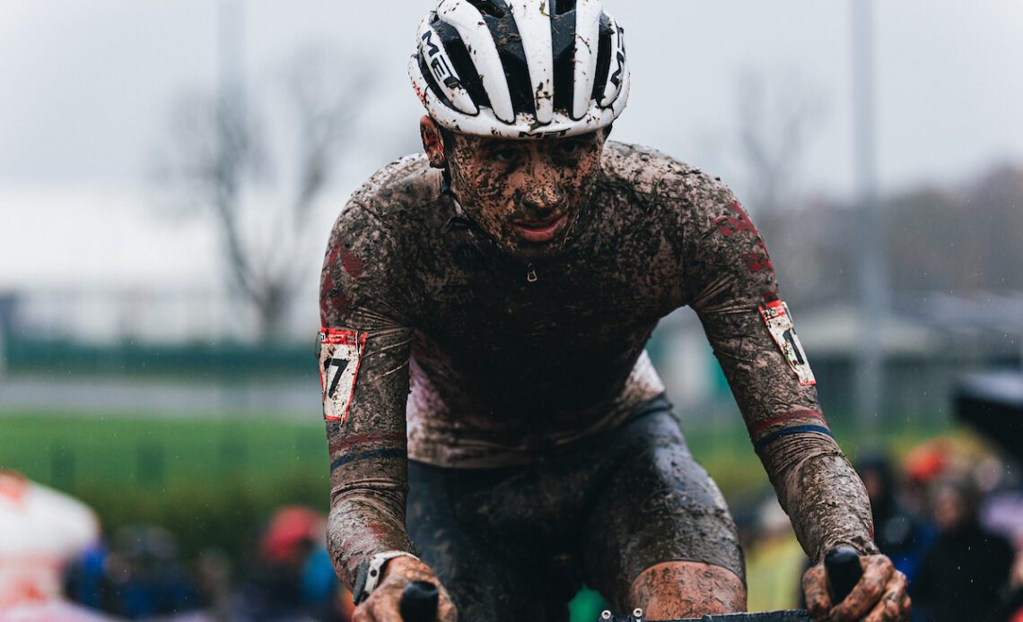 Cameron Mason gets closer to breakthrough CX win at Superprestige Boom