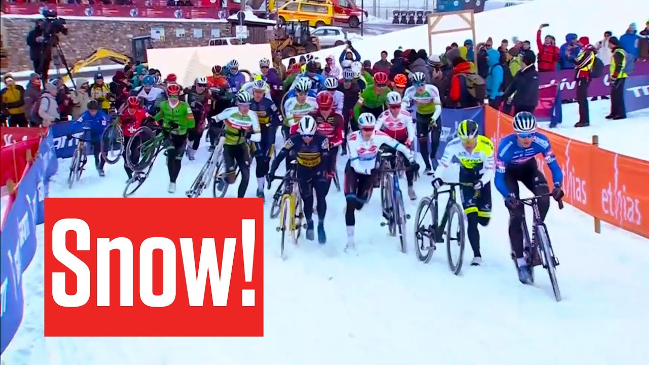 Epic Conditions In World Cup Val di Sole 2023 Start