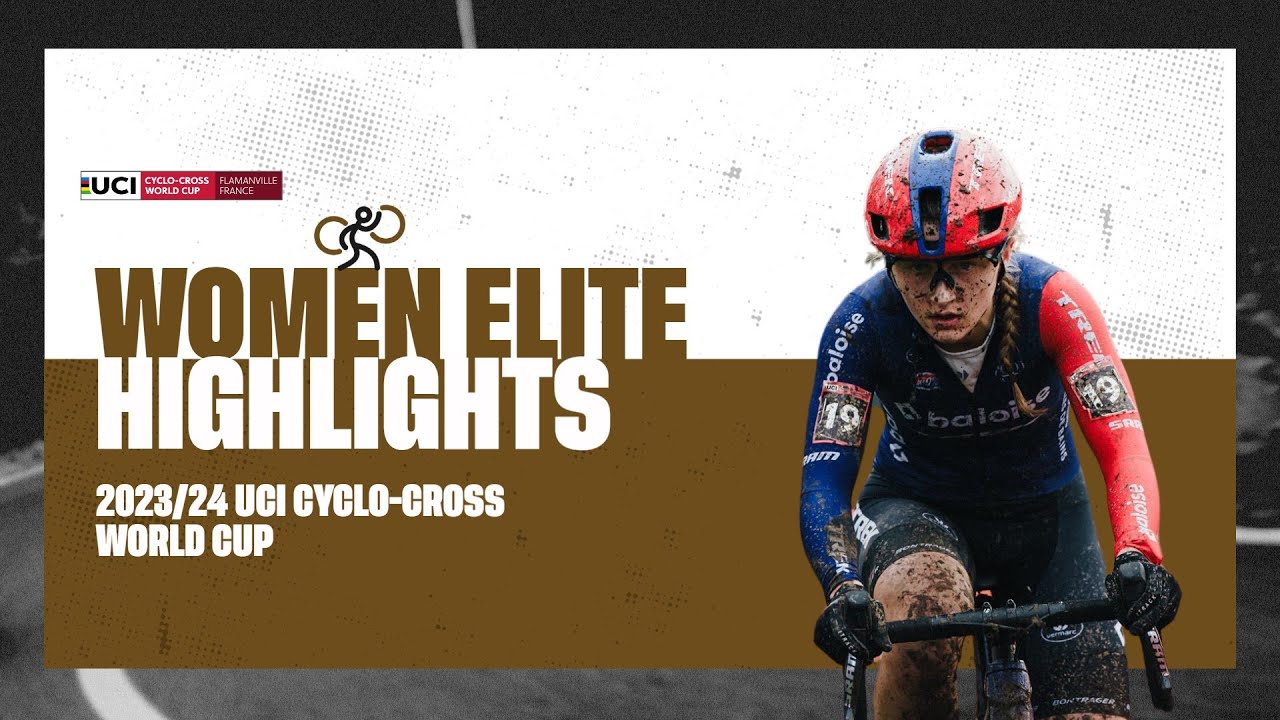 Flamanville - Women Elite Highlights - 2023/24 UCI Cyclo-cross World Cup
