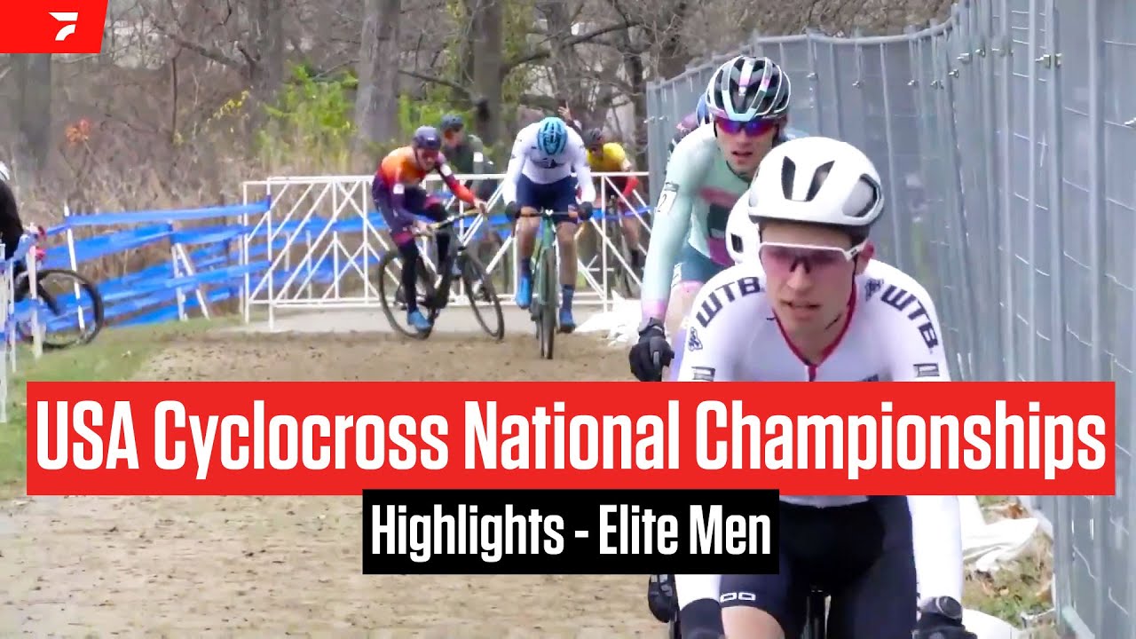 Highlights: 2023 USA Cyclocross National Championships - Elite Men