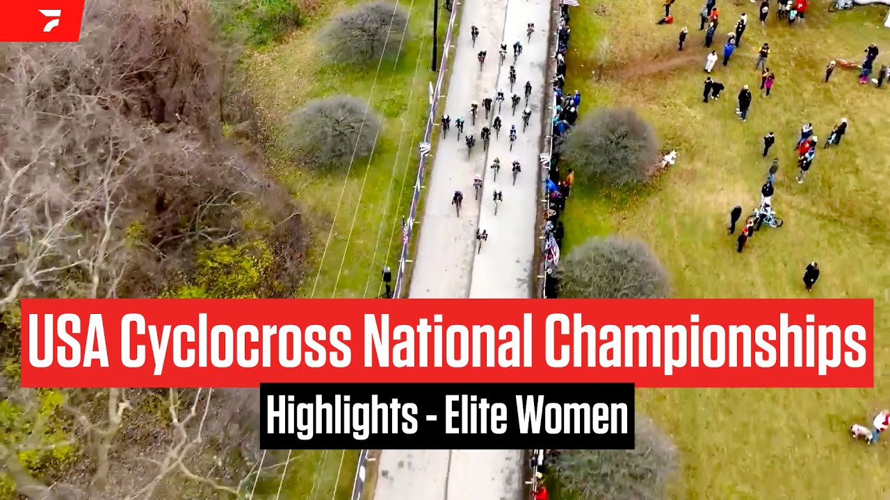 Highlights: 2023 USA Cyclocross National Championships - Elite Women