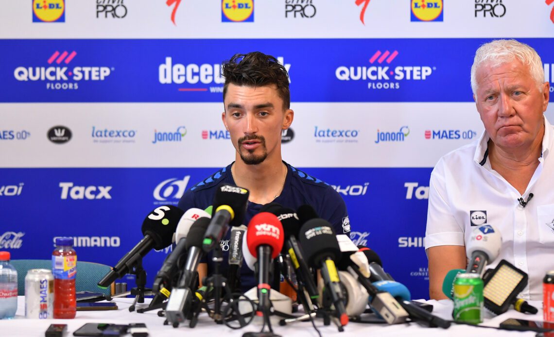 Julian Alaphilippe's coach/cousin let go after tension with Patrick Lefevere