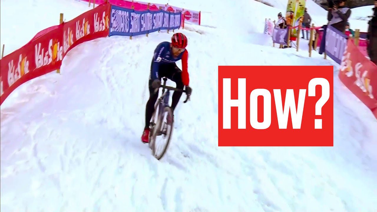 Navigating The Cyclocross World Cup Val di Sole Snow