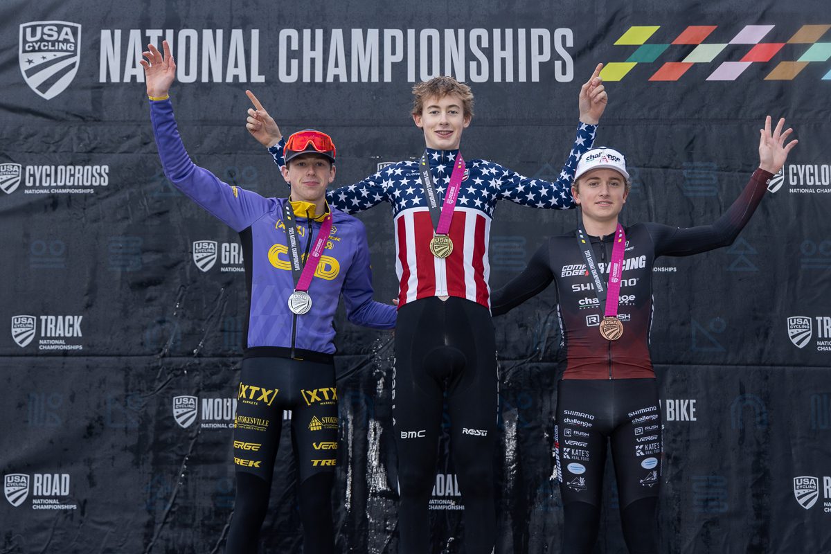 Thompson claims men's junior title at US Cyclocross National Championships