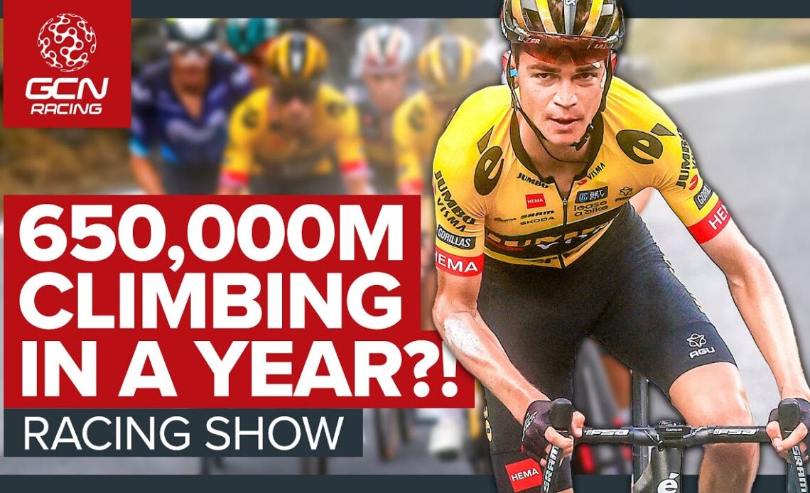 40,000km & 74 Everests In A Year? The Impressive Stats Of Pro Cyclists | GCN Racing News Show