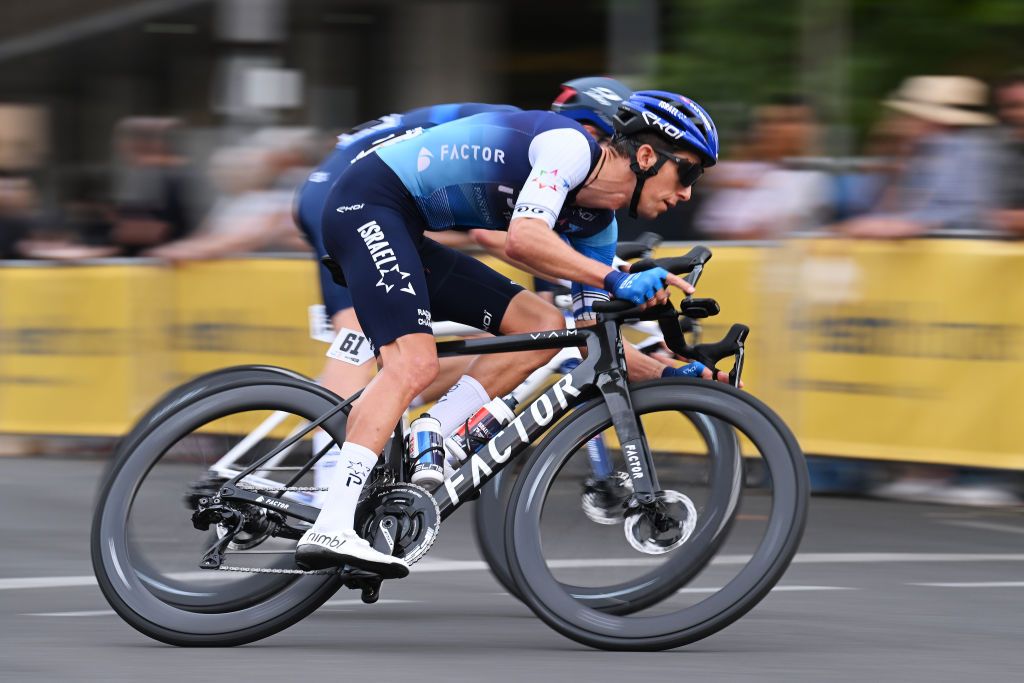 ADELAIDE AUSTRALIA JANUARY 13 George Bennett of New Zealand and Team Israel Premier Tech competes during the 17th Down Under Classic 2024 Mens Elite a 135km 1 hour 1 lapkm one day race from Adelaide to Adelaide on January 13 2024 in Adelaide Australia Photo by Tim de WaeleGetty Images