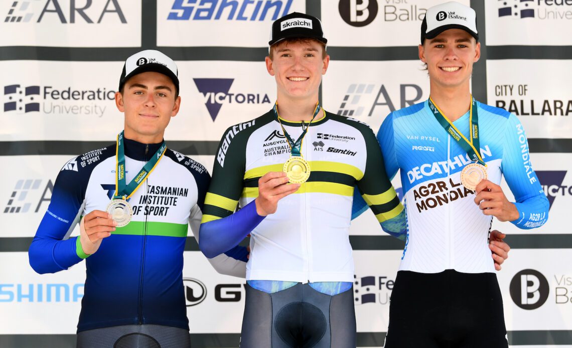 Surprise package Jackson Medway lands U23 men's Australian time trial title