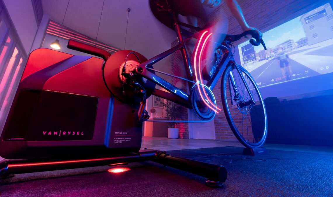 Van Rysel takes aim at the indoor trainer market with £240 direct drive smart trainer