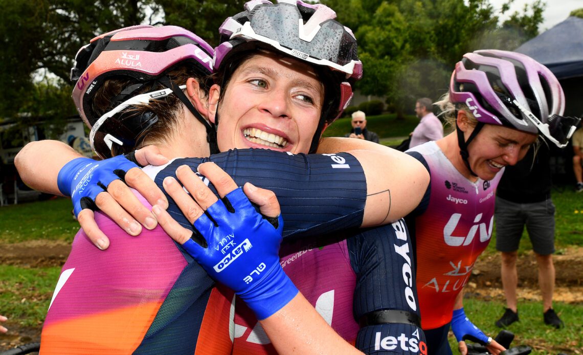 ‘Diamonds in the legs’ for new Australian road champion Ruby Roseman-Gannon