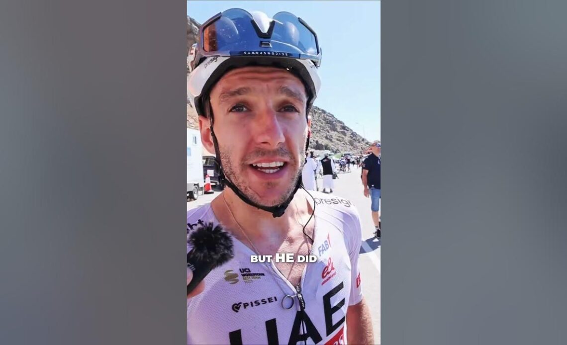 Adam Yates Steep Tour Of Oman Green Mountain Tactics 🇴🇲 #tourofoman