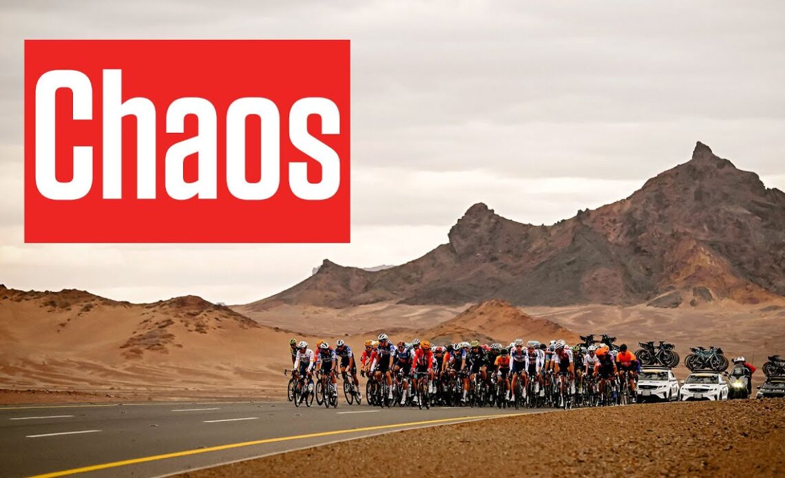 AlUla Tour 204 Gets Wild With Crosswinds, Crashes, & Flats
