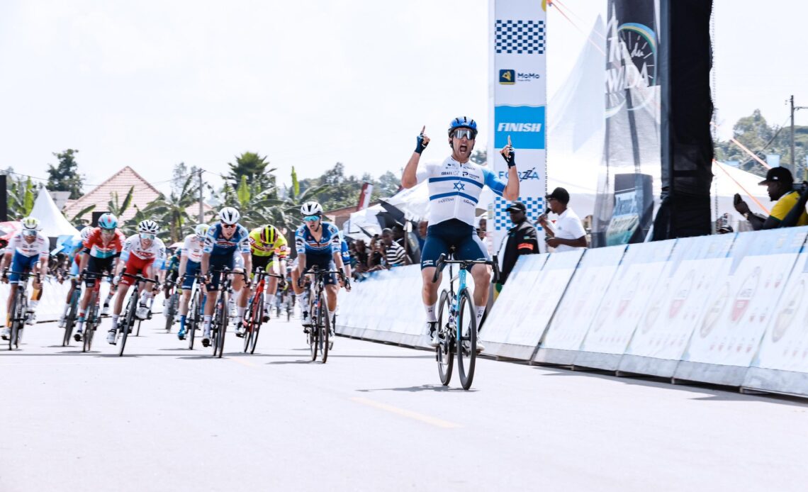 Itamar Einhorn sprints to stage 2 victory at Tour du Rwanda