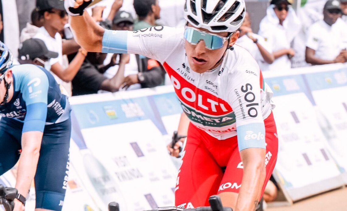 Jhonatan Restrepo claims hilly stage 3 at Tour du Rwanda