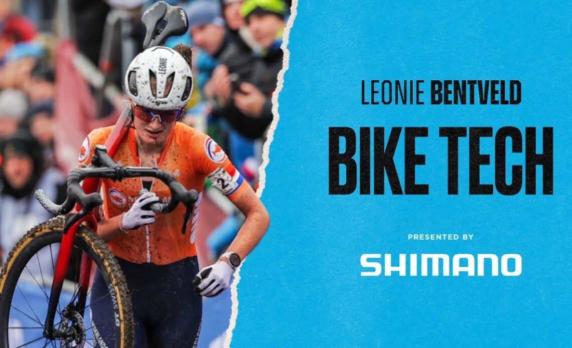 Leonie Bentveld Bike Tech with Shimano | 2024 UCI Cyclo-cross World Championships