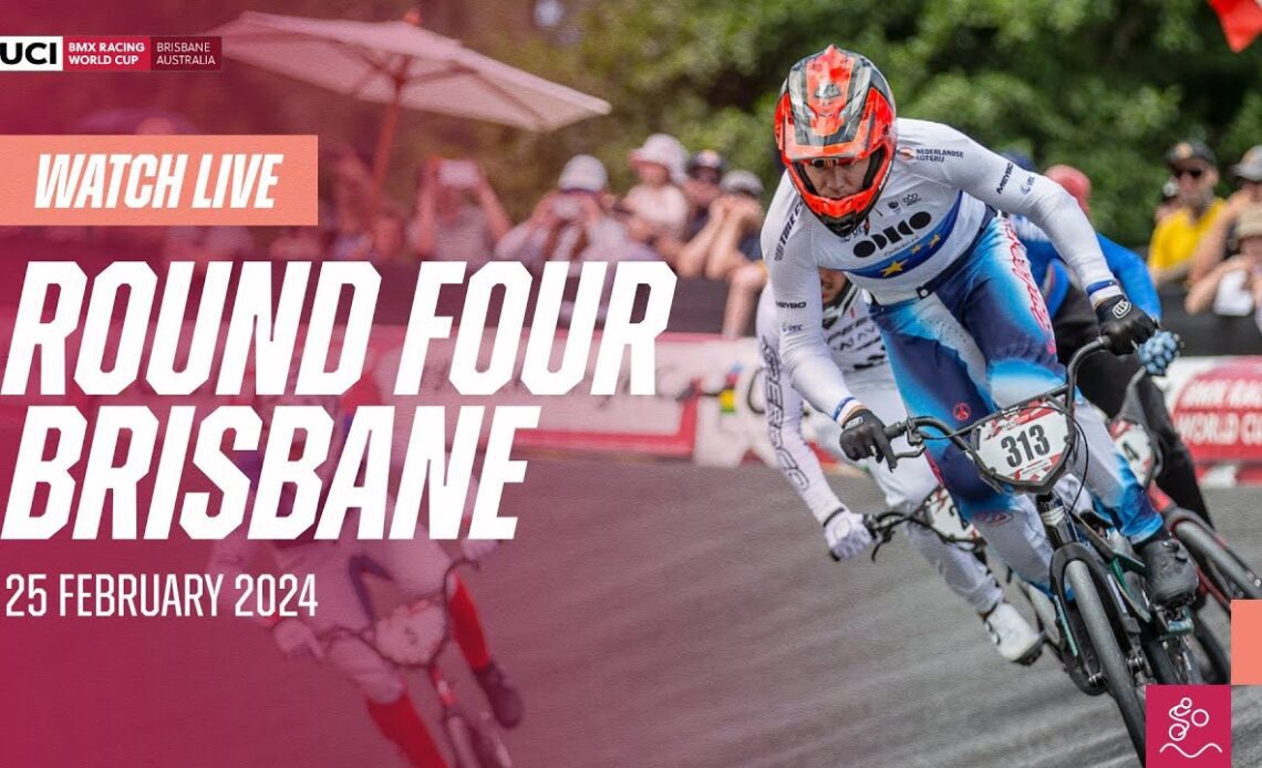 Live Round Four 2024 UCI BMX Racing World Cup VCP Cycling