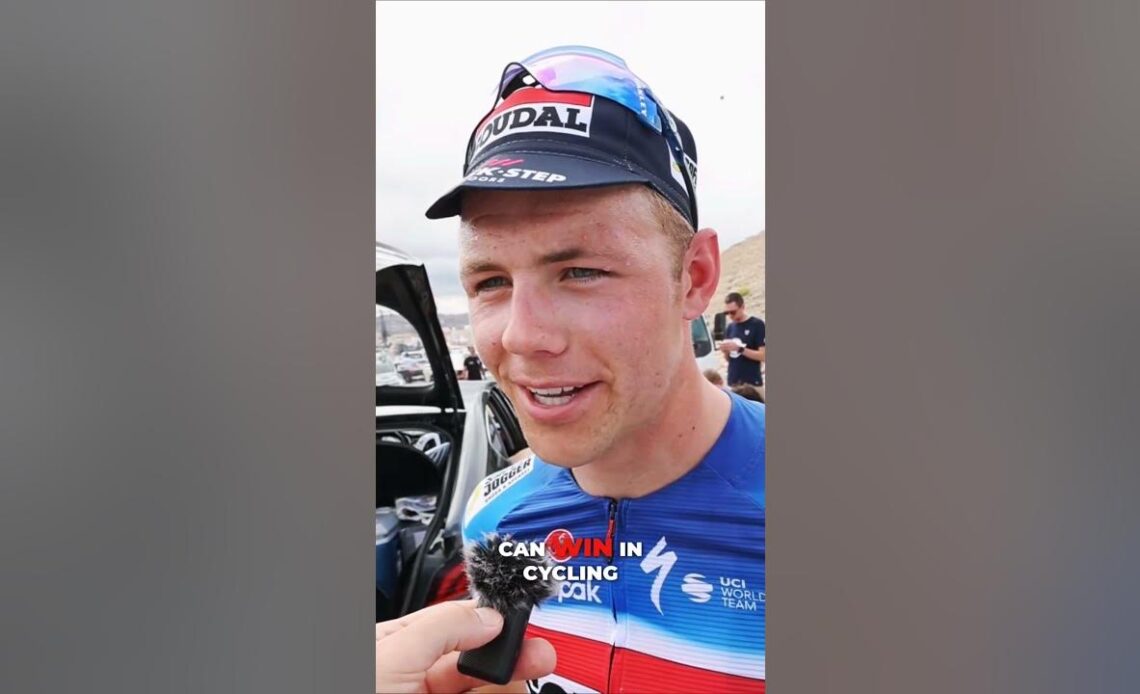 Luke Lamperti Remains Upbeat In Tour Of Oman #tourofoman