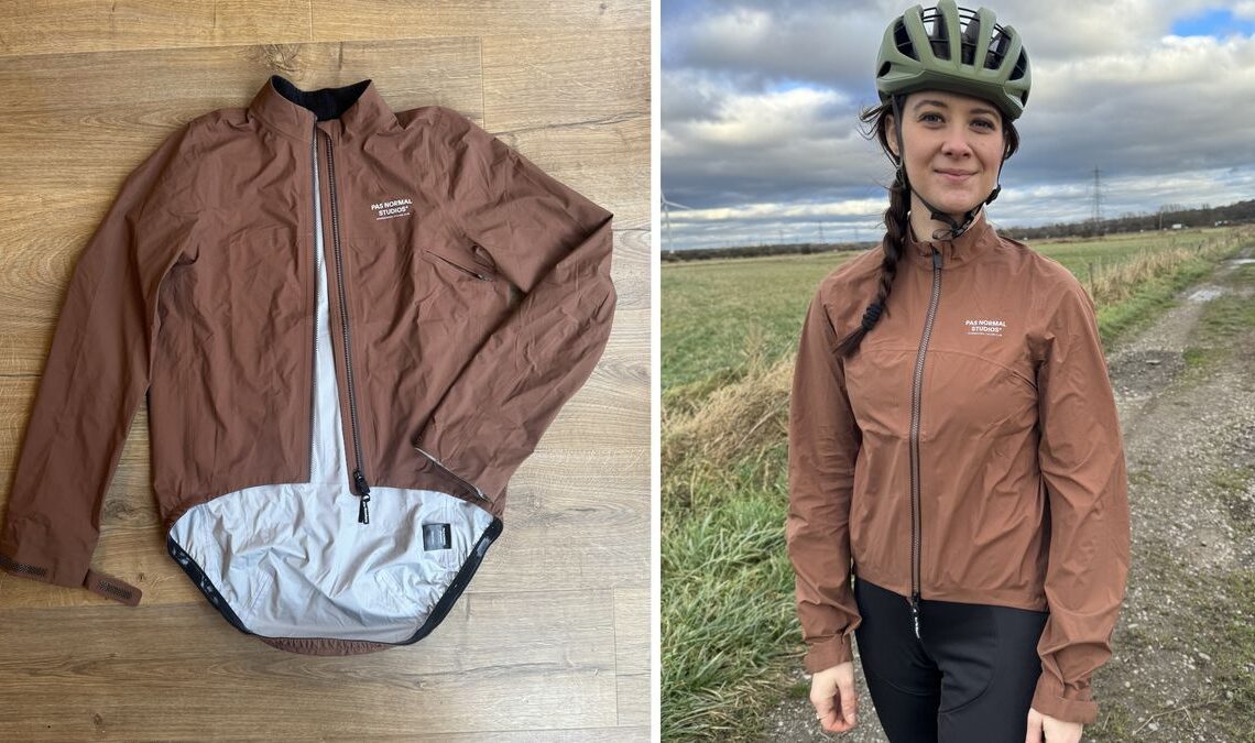 Pas Normal Essential Shield women's waterproof cycling jacket review