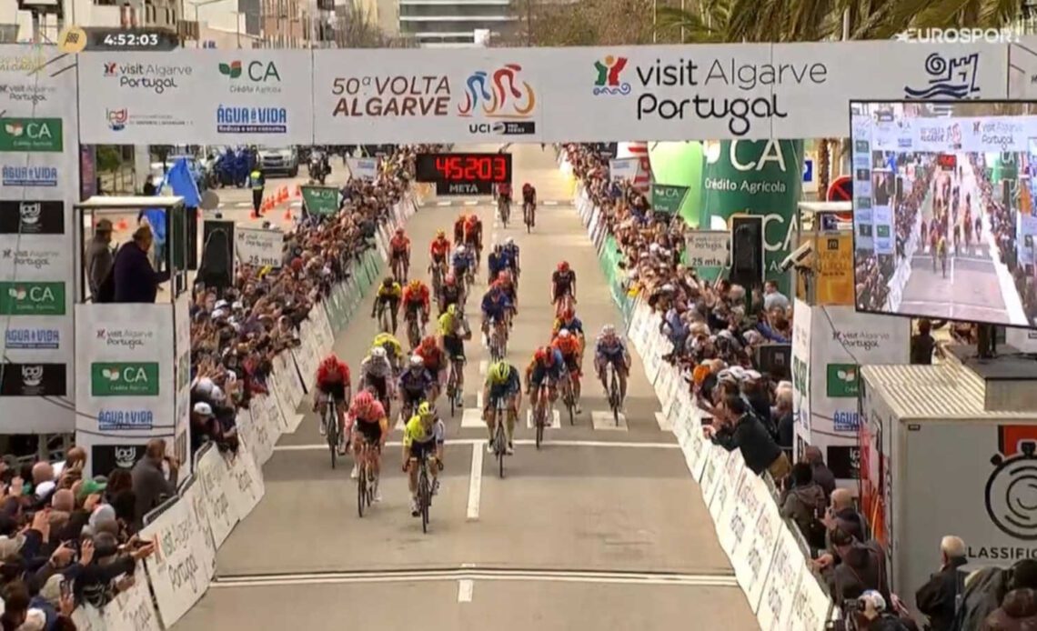 Pros hit 118 km/h (!) during Stage 1 of the Volta ao Algarve