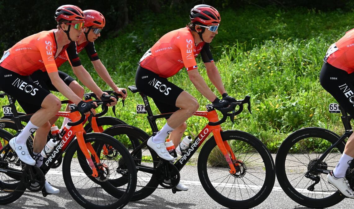 Spotted: New cycling shoes for Geraint Thomas at the Volta ao Algarve