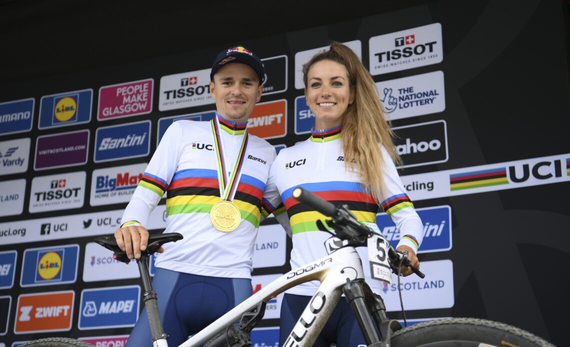 Tom Pidcock and Pauline Ferrand-Prévot impress on mountain bike debut in Spain