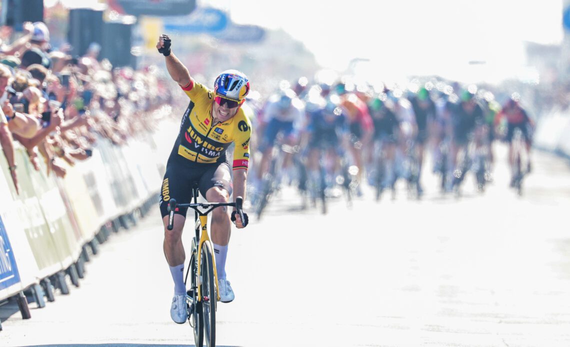 Wout van Aert still owed Tour of Britain prize money five months after victory