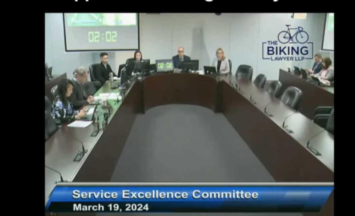 Biking Lawyer’s mic cut after asking Toronto councillor to denounce recent anti-cyclist language