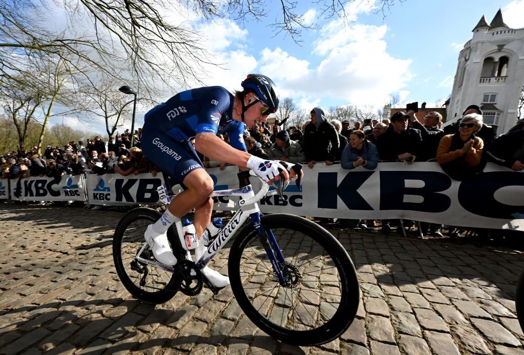 2024 Gent-Wevelgem: Laurence Pithie in action