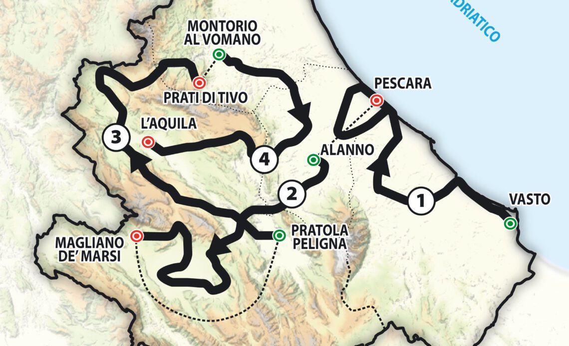 Giro di Sicilia switches to Abruzzo as Route d'Occitanie is off for 2024