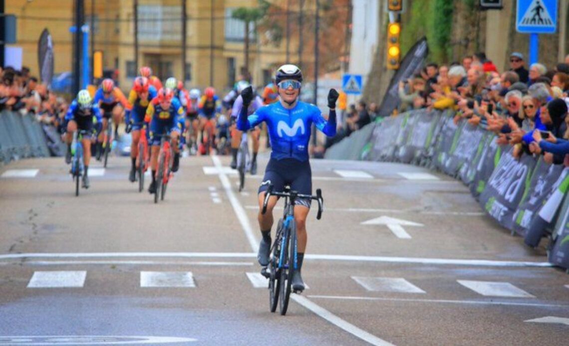 Olivia Baril wins Stage 1 of the Vuelta Extremadura Féminas