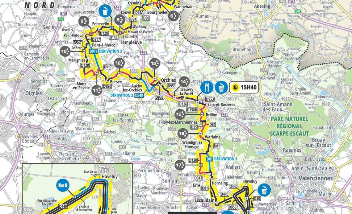 Paris-Roubaix Femmes 2024 route | Cyclingnews